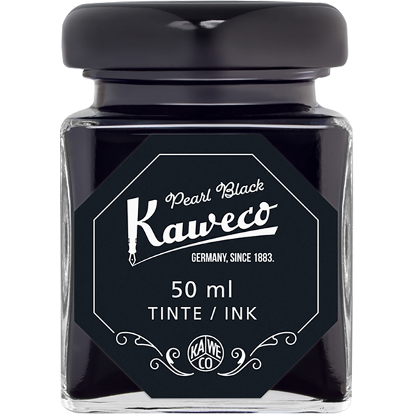 Kaweco Ink Bottle - Pearl Black - 50ml-Pen Boutique Ltd