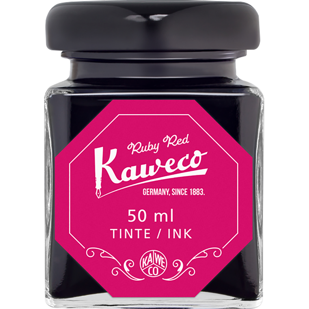 Kaweco Ink Bottle - Red - 50ml-Pen Boutique Ltd