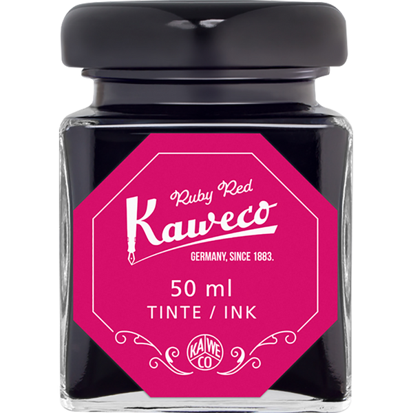 Kaweco Ink Bottle - Red - 50ml-Pen Boutique Ltd