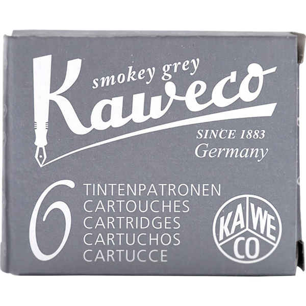 Kaweco Ink Cartridges - 6 pieces - Smokey Grey-Pen Boutique Ltd