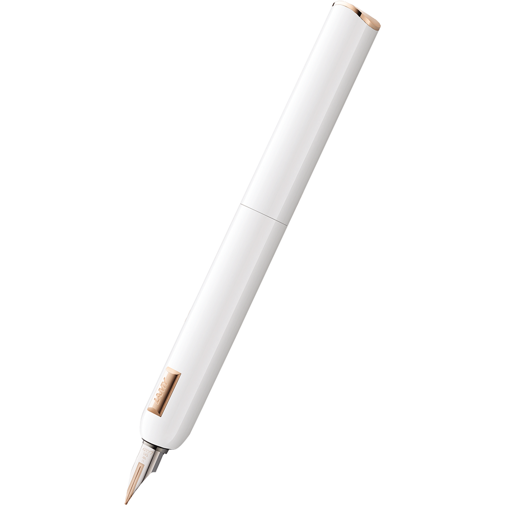 Lamy Dialog CC Fountain Pen - Shiny White-Pen Boutique Ltd