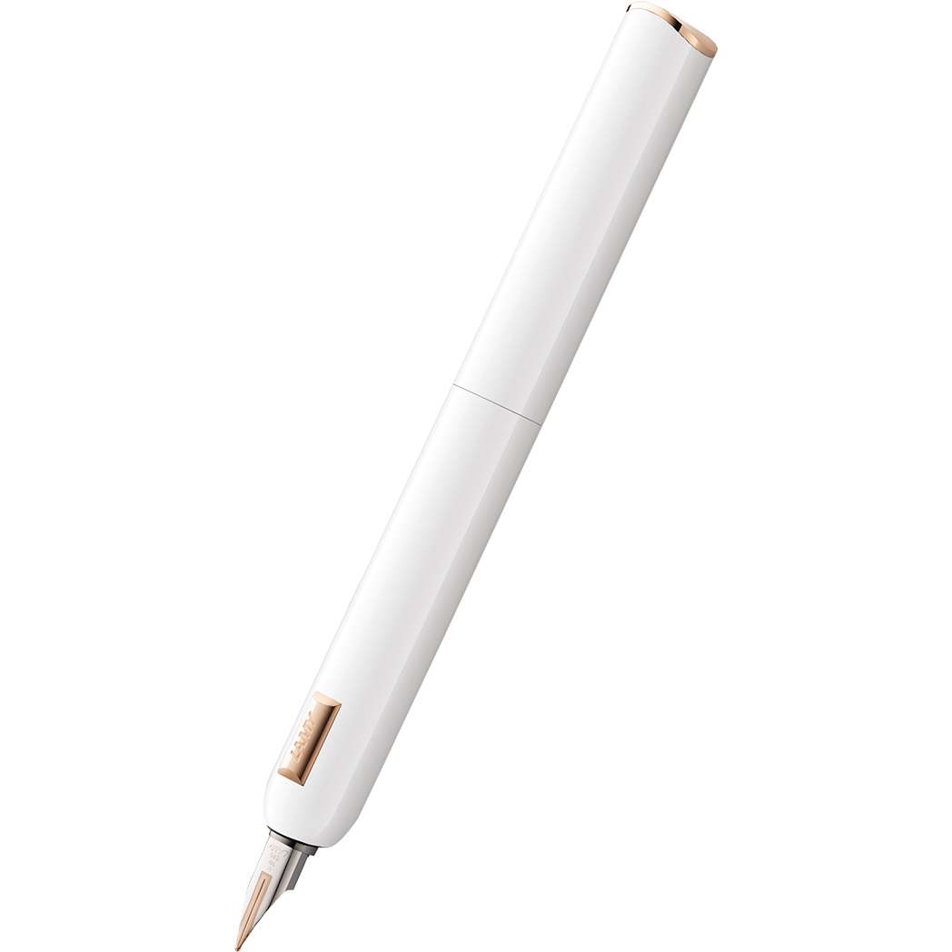 Lamy Dialog CC Fountain Pen - Shiny White-Pen Boutique Ltd