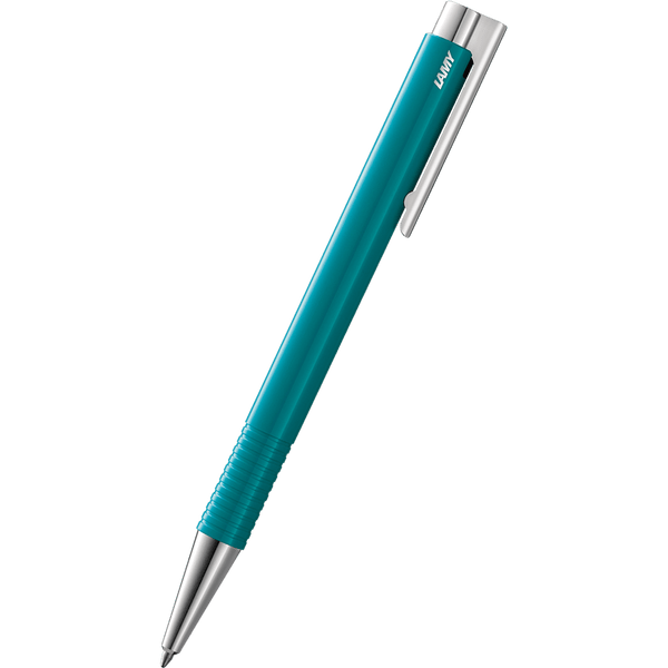 Lamy Logo M+ Ballpoint Pen - Aquamarine-Pen Boutique Ltd