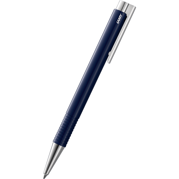 Lamy Logo M+ Ballpoint Pen - Night Blue-Pen Boutique Ltd