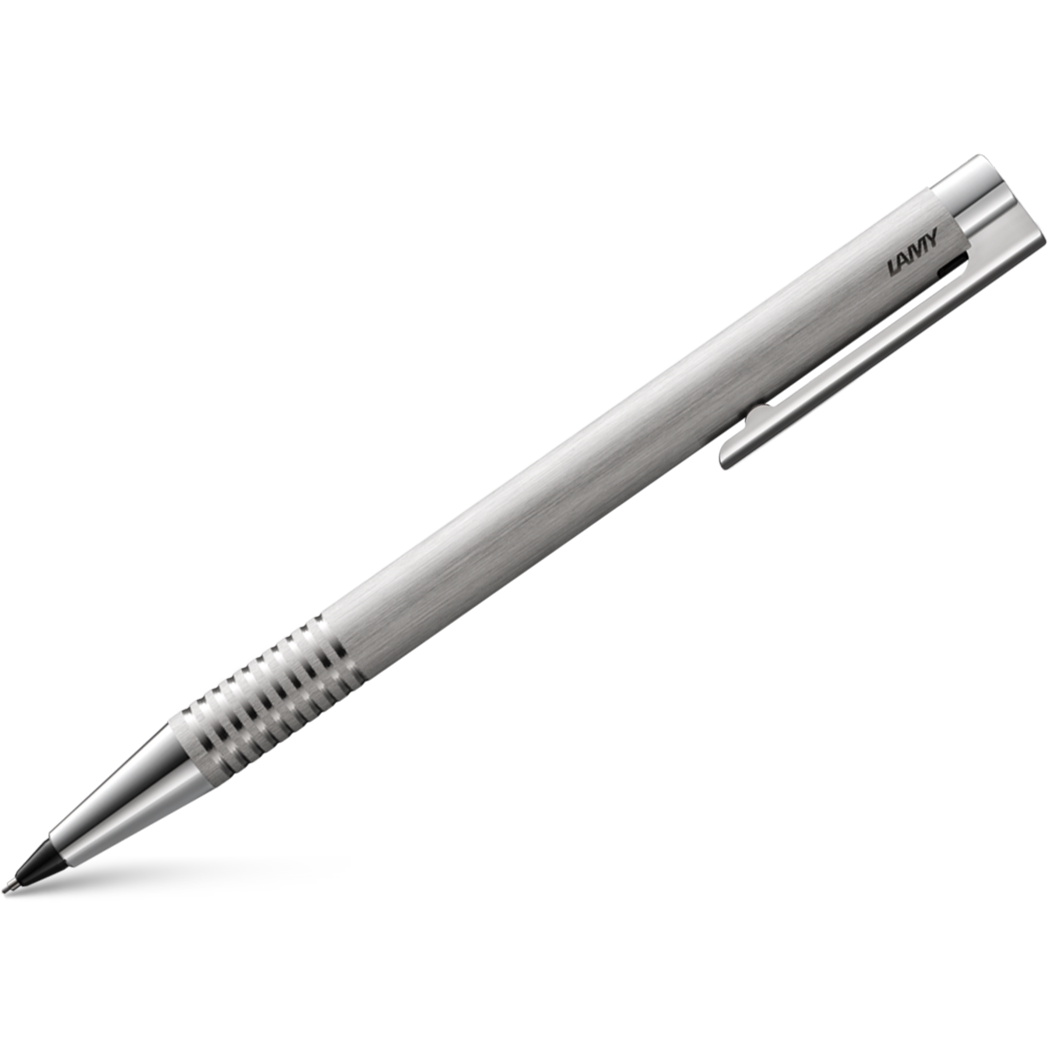 Lamy Logo Mechanical Pencil - Brushed Stainless Steel - 0.5mm-Pen Boutique Ltd