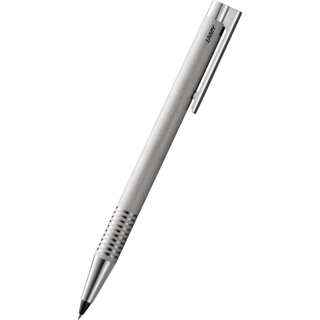 Lamy Logo Mechanical Pencil - Brushed Stainless Steel - 0.5mm - Pen  Boutique Ltd