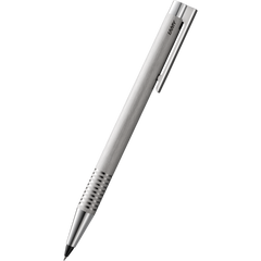 Lamy Logo Mechanical Pencil - Brushed Stainless Steel - 0.5mm-Pen Boutique Ltd
