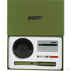 Lamy Safari Gift Set - Savannah Green Fountain Pen & Black Ink-Pen Boutique Ltd
