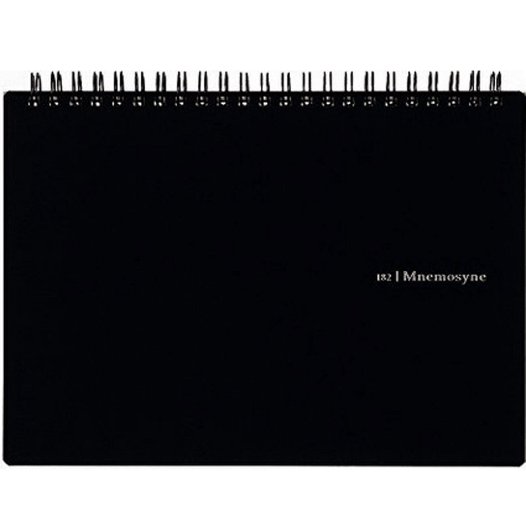 Maruman Mnemosyne Notebooks - Black - Grid - A5 - Pen Boutique Ltd