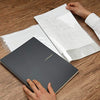 Maruman Mnemosyne Notebooks - Black - Lined - A4-Pen Boutique Ltd