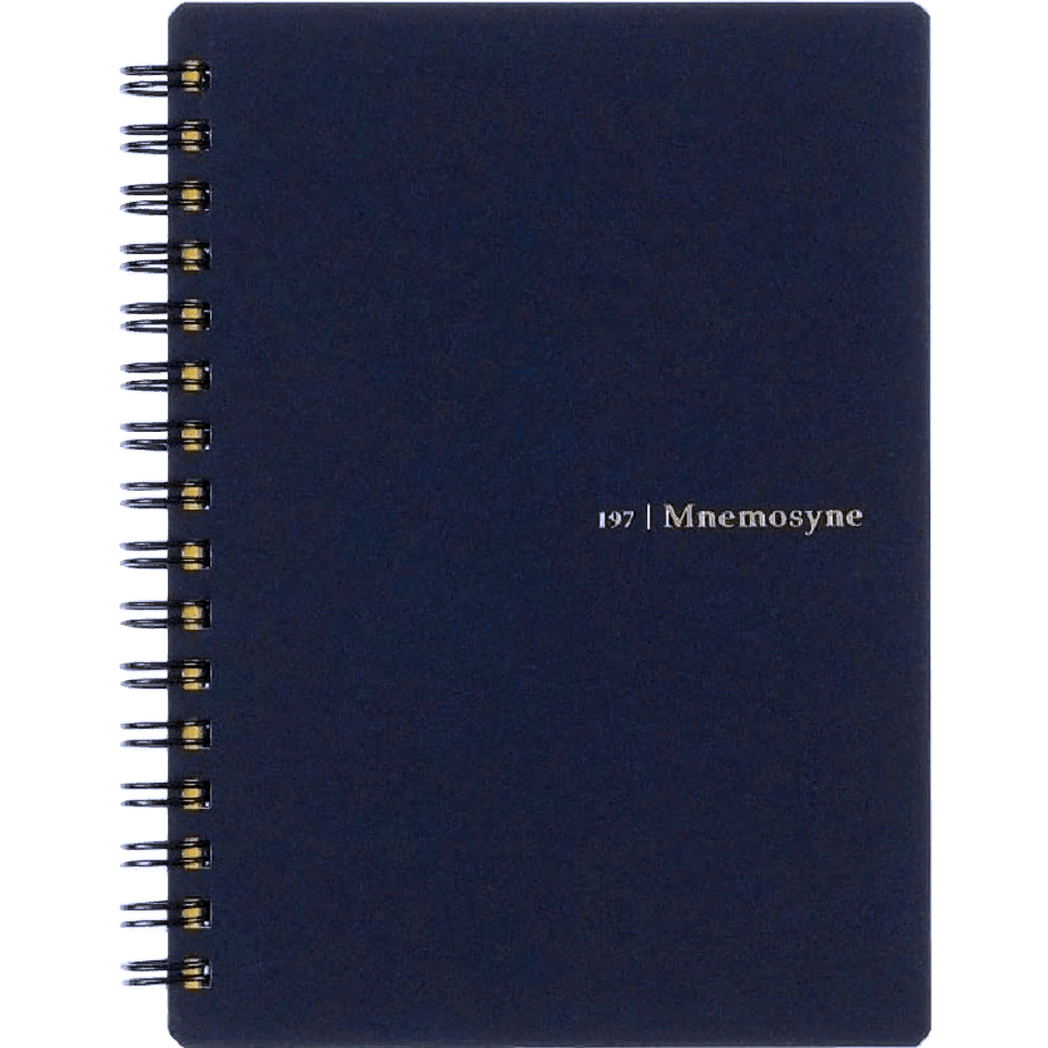 Maruman Mnemosyne Notebooks - Black - Lined - A6-Pen Boutique Ltd