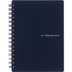 Maruman Mnemosyne Notebooks - Black - Lined - A6-Pen Boutique Ltd