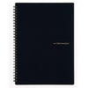 Maruman Mnemosyne Notebooks - Black - Lined - B5-Pen Boutique Ltd