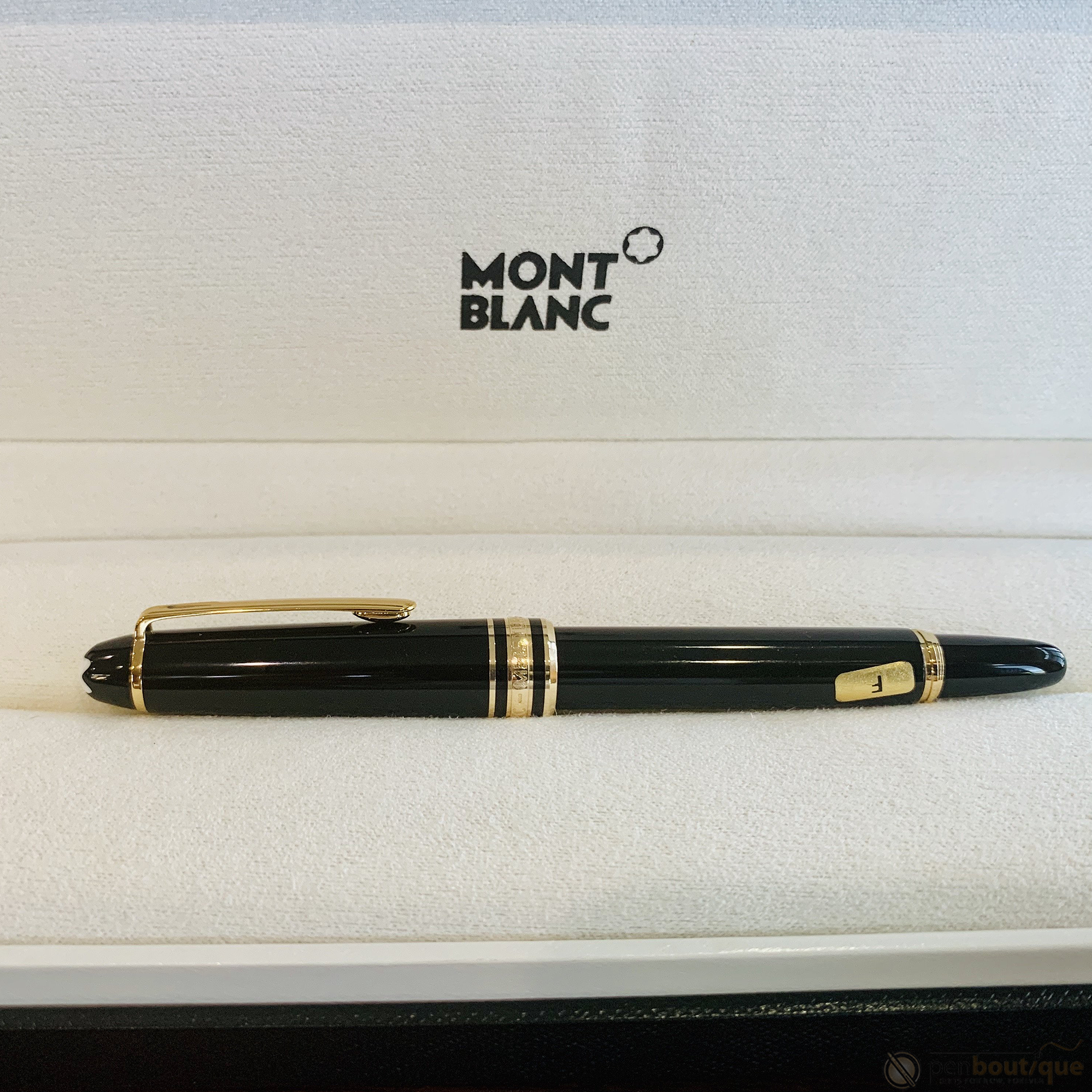 Montblanc 114 Meisterstuck Mozart Fountain Pen - Black OB-Pen Boutique Ltd