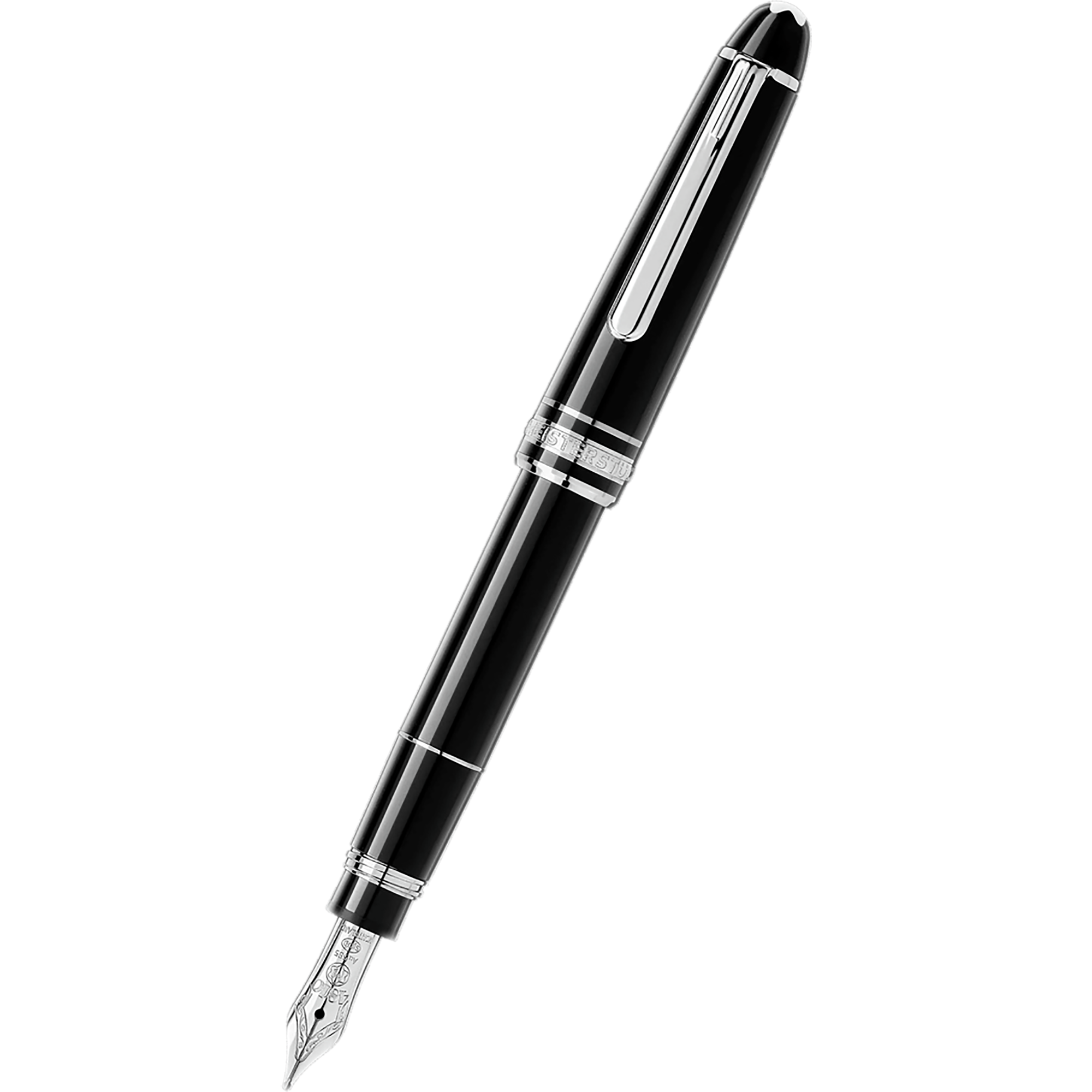 Montblanc 114 Meisterstuck Mozart Fountain Pen - Black OB-Pen Boutique Ltd