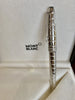 Montblanc 163 Solitaire Rollerball Pen - Platinum plated Facet-Pen Boutique Ltd