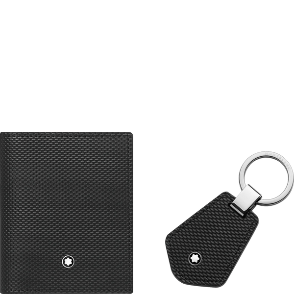 Montblanc Gift Set - Black (Business Card Holder & Key Fob)-Pen Boutique Ltd