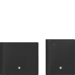 Montblanc Gift Set - Black (Wallet & Business Card Holder)-Pen Boutique Ltd