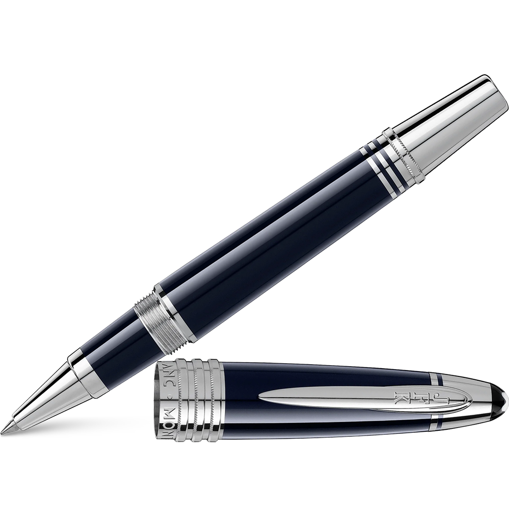 Montblanc Great Characters Rollerball Pen - Special Edition - John F. Kennedy - Dark Blue-Pen Boutique Ltd