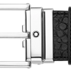 Montblanc Leather Belt - Black-Pen Boutique Ltd