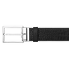 Montblanc Leather Belt - Black-Pen Boutique Ltd
