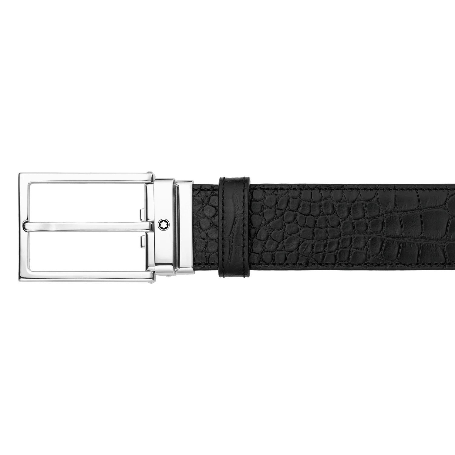 Montblanc Leather Belt - Black-Pen Boutique Ltd