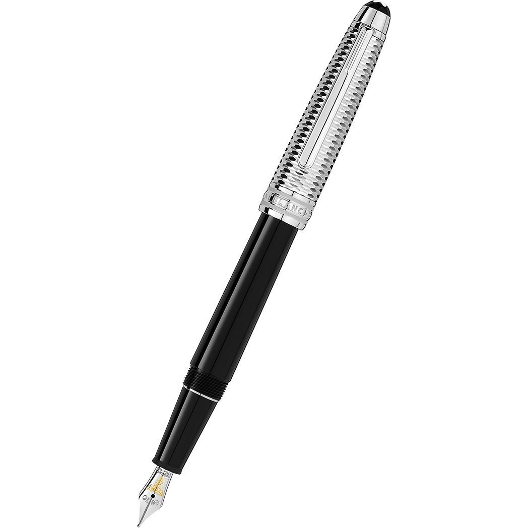 Montblanc white fountain clearance pen