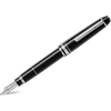 Montblanc Meisterstuck Mozart Fountain Pen - Black - Platinum Trim-Pen Boutique Ltd