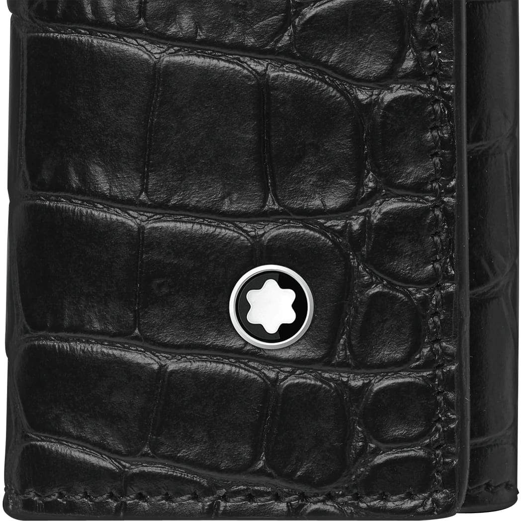 Montblanc Meisterstuck Selection Pen Pouch - Black-Pen Boutique Ltd