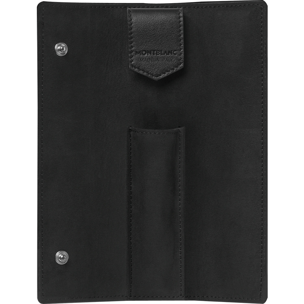 Montblanc Meisterstuck Selection Pen Pouch - Black-Pen Boutique Ltd