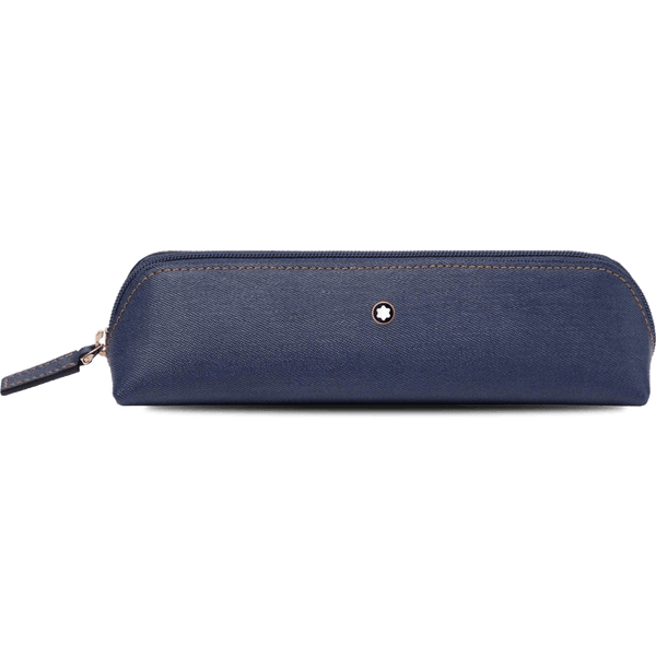 Montblanc Meisterstuck Selection Pen Pouch - Blue Denim Montblanc Meisterstuck Selection Pen Pouch - Blue Denim