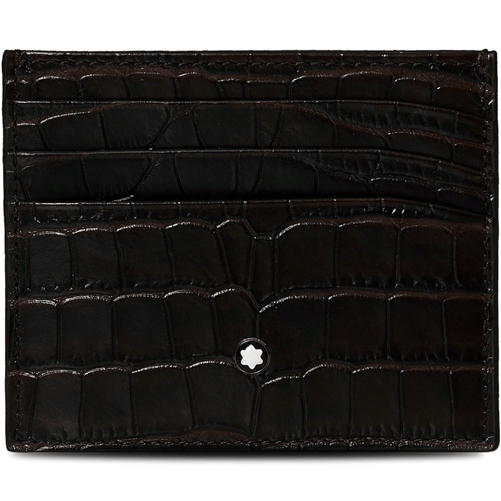 Montblanc Meisterstuck Selection Pocket Holder - Brown-Pen Boutique Ltd