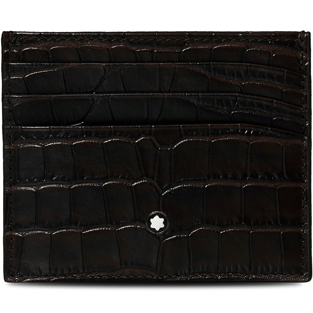 Montblanc Meisterstuck Selection Pocket Holder - Brown-Pen Boutique Ltd