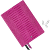 Montblanc Notebook - #146 Croco Print - Fuchsia - Lined-Pen Boutique Ltd