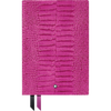 Montblanc Notebook - #146 Croco Print - Fuchsia - Lined-Pen Boutique Ltd