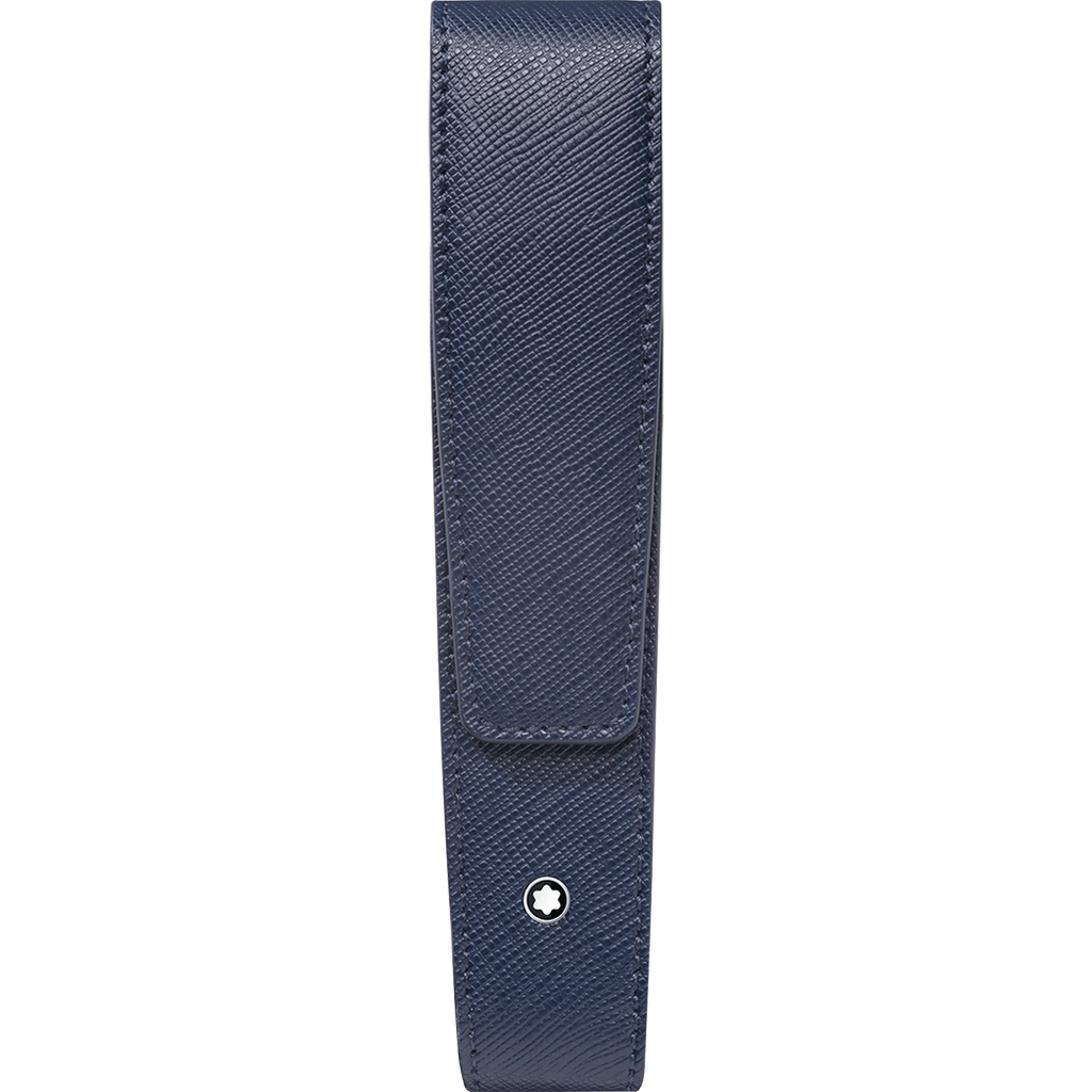 Montblanc Sartorial Pen Sleeve - Indigo-Pen Boutique Ltd