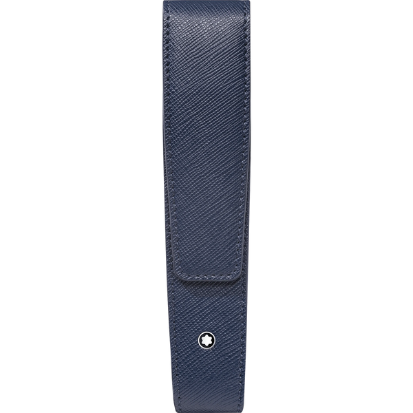 Montblanc Sartorial Pen Sleeve - Indigo-Pen Boutique Ltd
