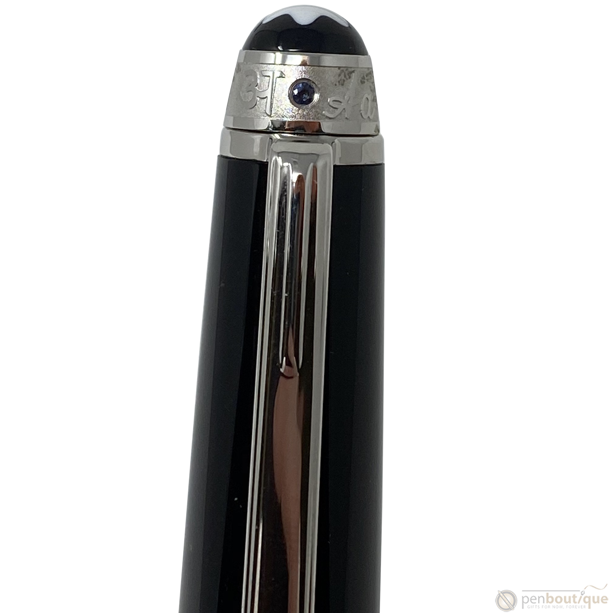 Montblanc Meisterstück Fountain Pen - UNICEF - Black - Platinum Trim - Classique-Pen Boutique Ltd