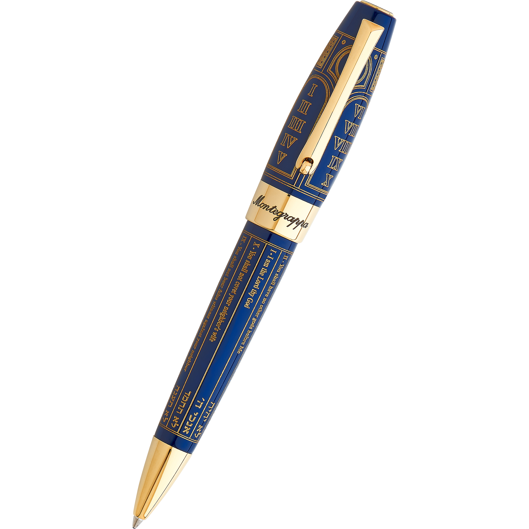 Montegrappa Fortuna Ballpoint Pen - Open Edition - 10 Commandments-Pen Boutique Ltd