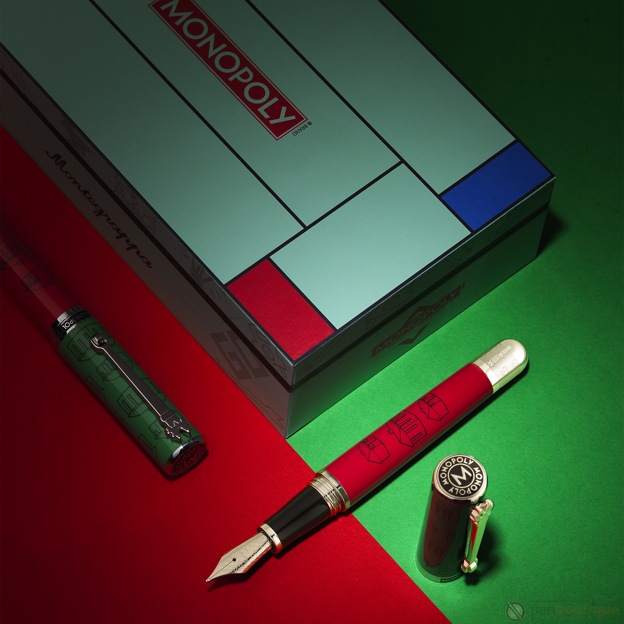 Montegrappa Monopoly Fountain Pen - Player's Edition - Landlord-Pen Boutique Ltd