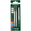 Monteverde Ballpoint refill to fit Parker pen Brown Medium 2/pack-Pen Boutique Ltd