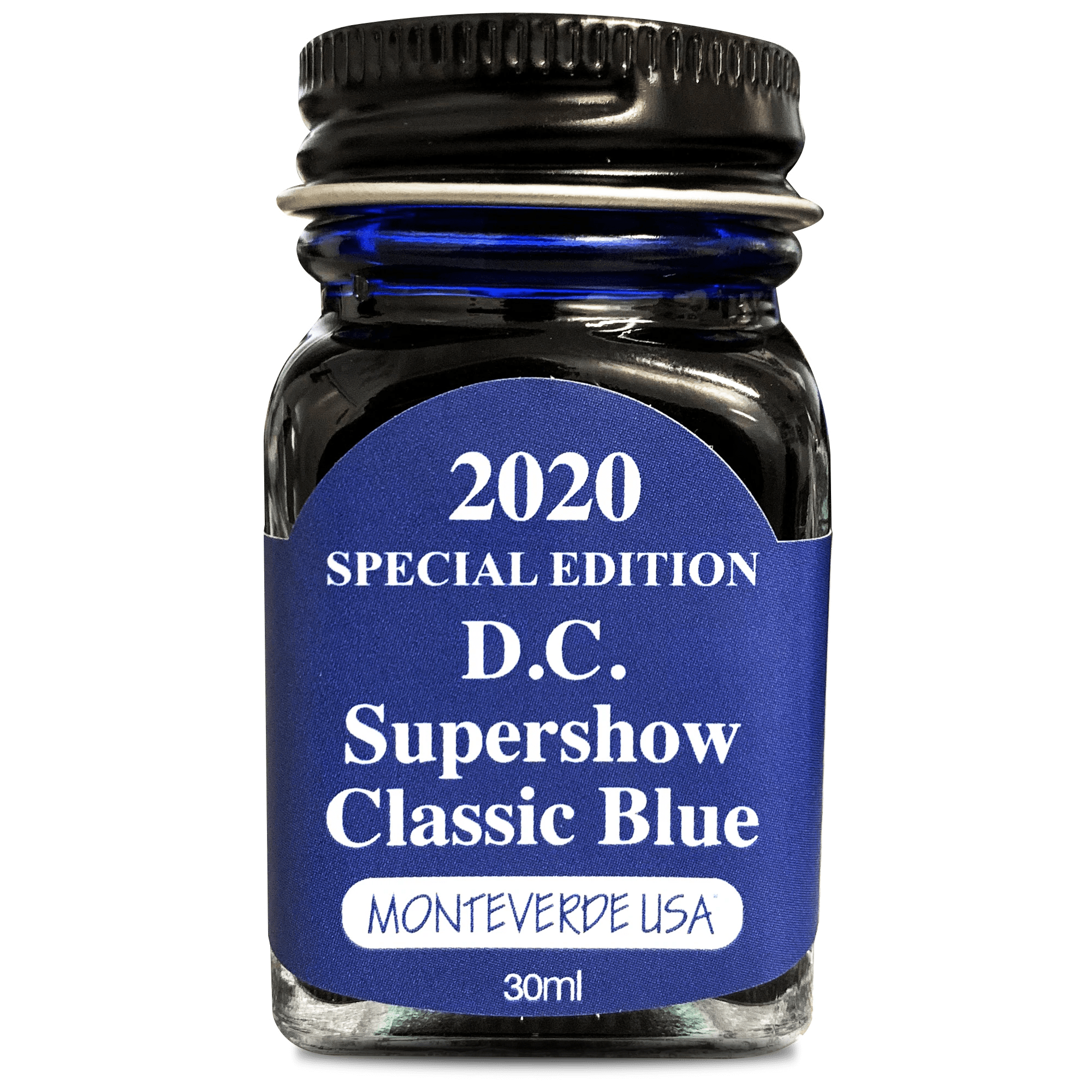 Monteverde DC Supershow Bottled Ink - 2020 Special Edition - Classic Blue-Pen Boutique Ltd