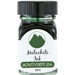 Monteverde Gemstone Ink Bottle - Malachite - 30ml-Pen Boutique Ltd