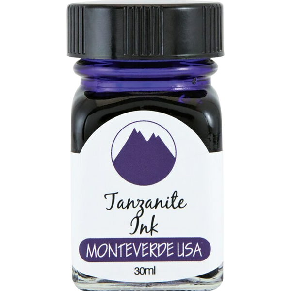 Monteverde Gemstone Ink Bottle - Tanzanite - 30ml-Pen Boutique Ltd