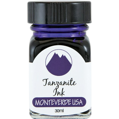 Monteverde Gemstone Ink Bottle - Tanzanite - 30ml-Pen Boutique Ltd