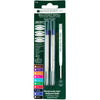 Monteverde Ballpoint refill to fit Parker pen Blue/Black Medium 2/pack-Pen Boutique Ltd