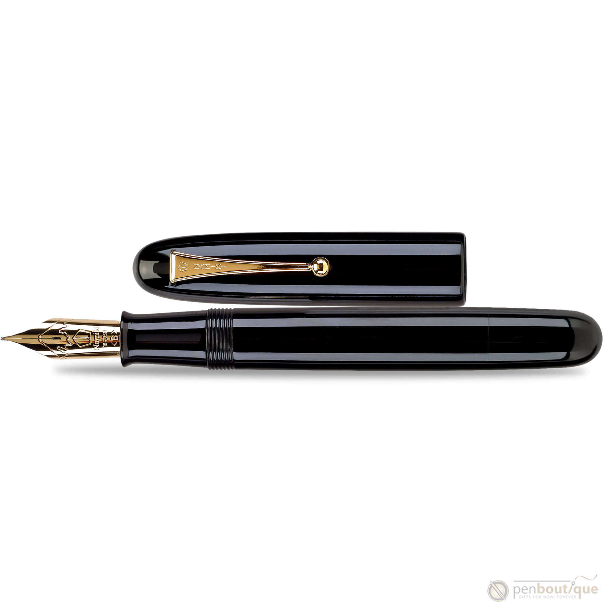 Namiki Emperor Fountain Pen - Urushi Black-Pen Boutique Ltd