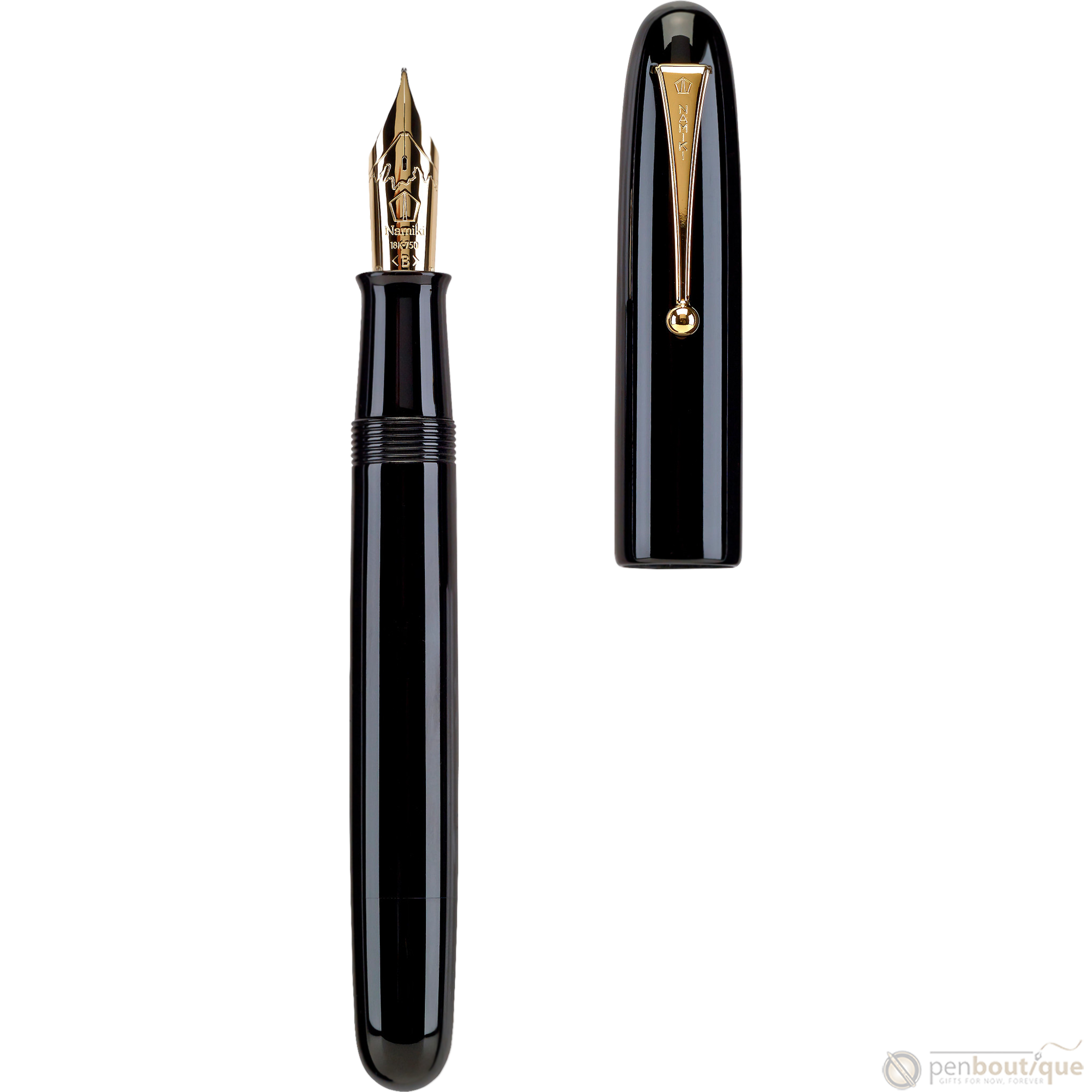 Namiki Emperor Fountain Pen - Urushi Black-Pen Boutique Ltd