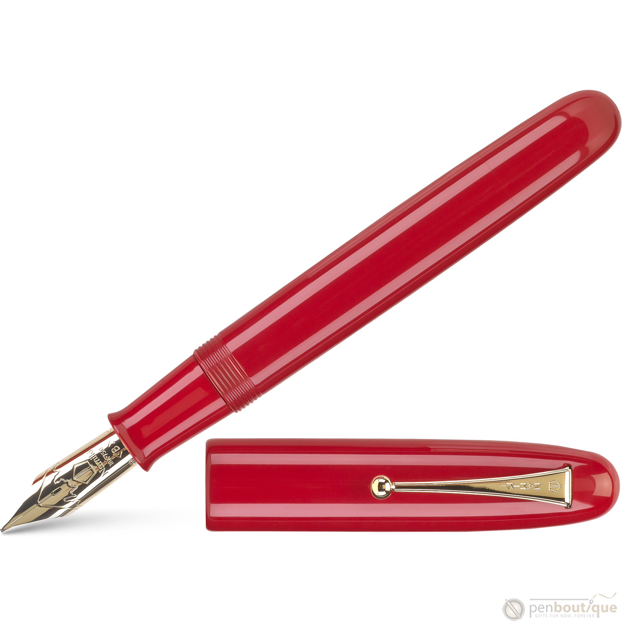 Namiki Emperor Fountain Pen - Urushi Vermillion-Pen Boutique Ltd