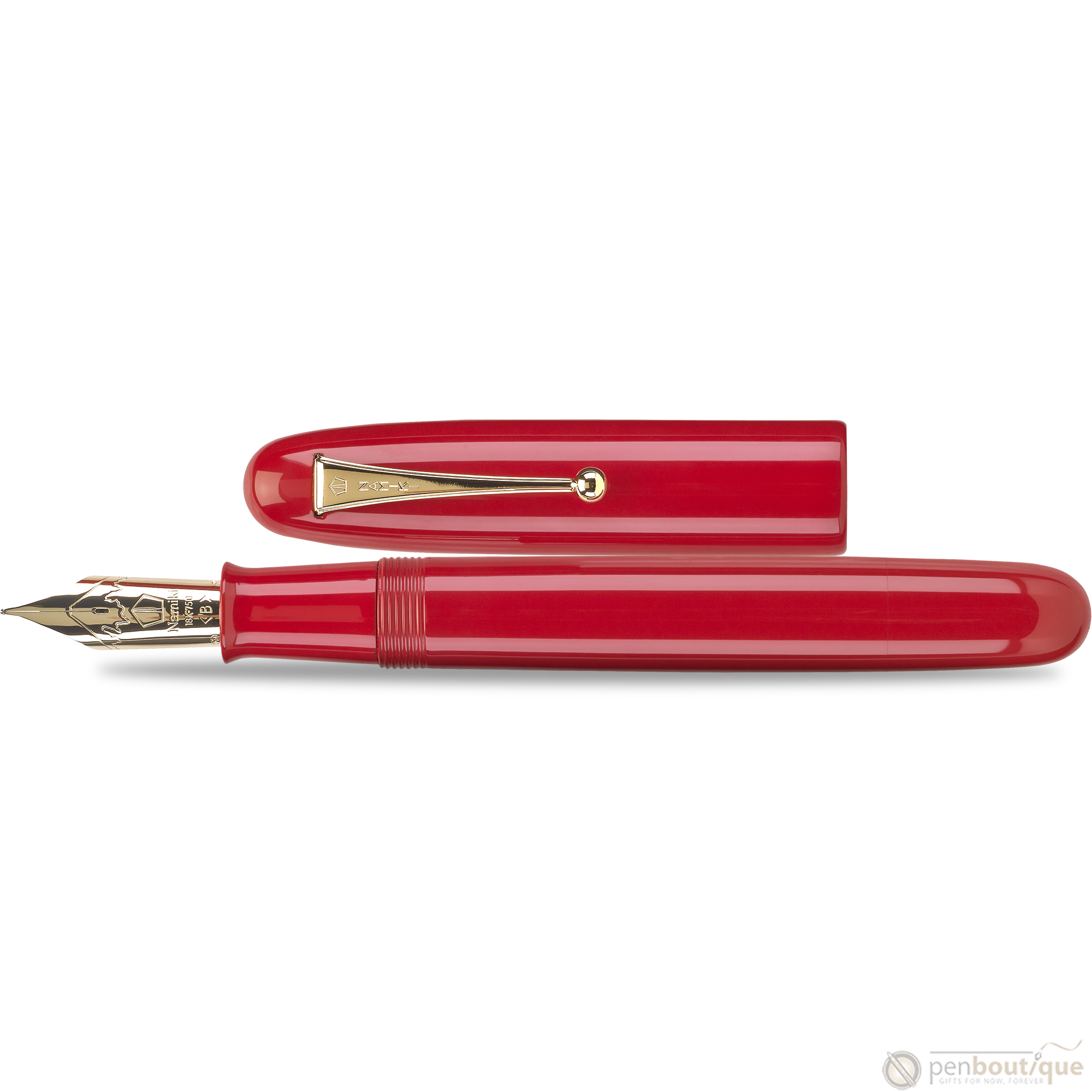 Namiki Emperor Fountain Pen - Urushi Vermillion-Pen Boutique Ltd